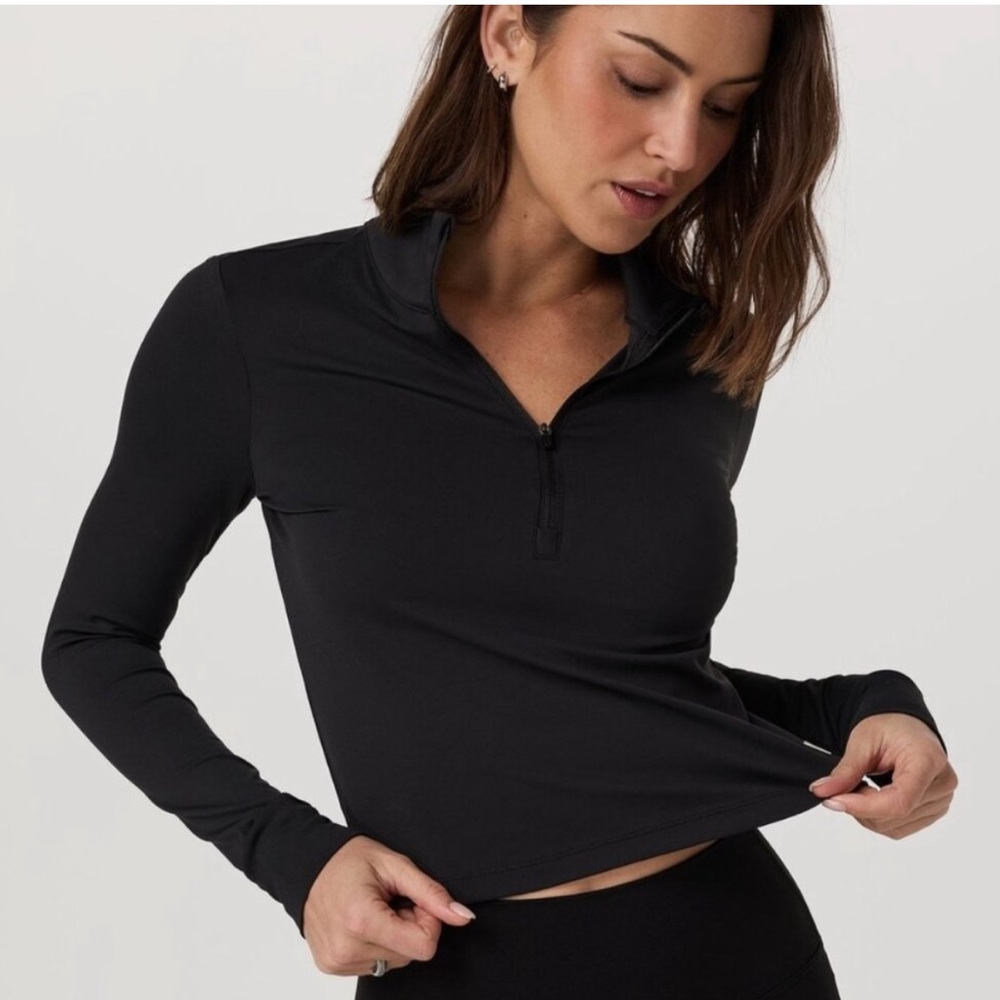 Vuori studio 1/2 Zip - black